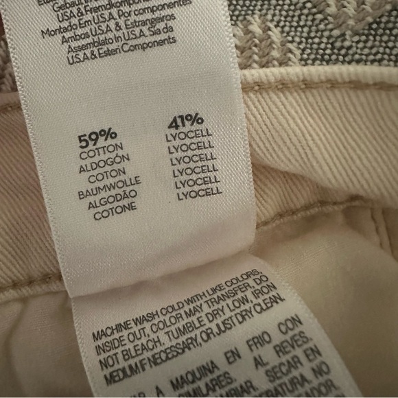 Mother Denim the Swooner Pixie Roller Flood Wide Leg Shootin’ the Breeze Size 26 - Picture 7 of 9